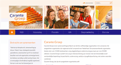 Desktop Screenshot of carantegroep.nl