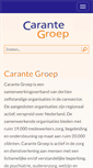 Mobile Screenshot of carantegroep.nl